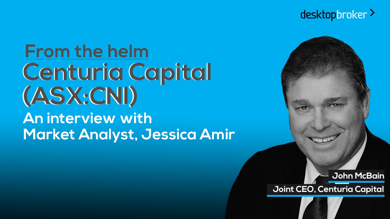 From the helm: Centuria Capital (ASX:CNI) Joint CEO
