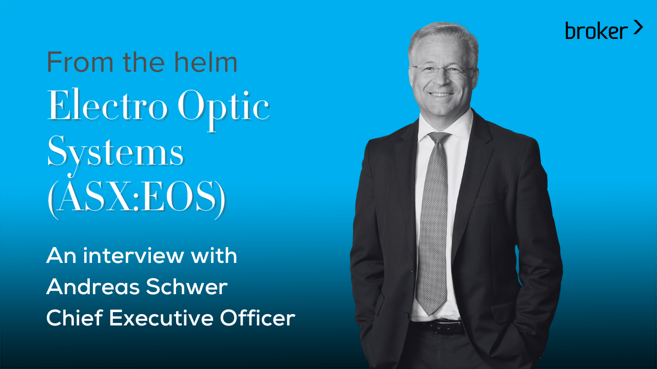 From the helm: Electro Optic Systems (ASX:EOS)