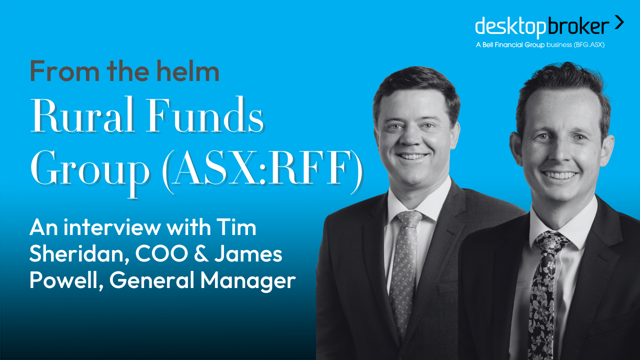 From the Helm: Rural Funds Group (ASX:RFF)